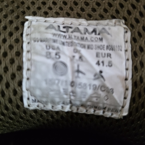 Grunt Style X Altama Maritime Assault Mid, Men's Size 8.5 - Picture 9 of 9